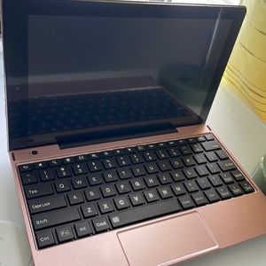 Rose-Gold RCA Tablet w/ Detatchable-Keyboard